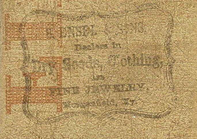 $5 G-91 back Morganfield KY store stamp